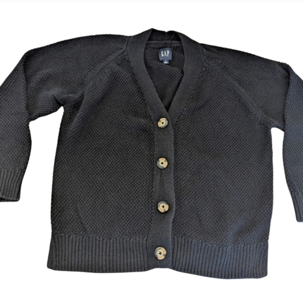 GAP Black Cardigan Sweater
